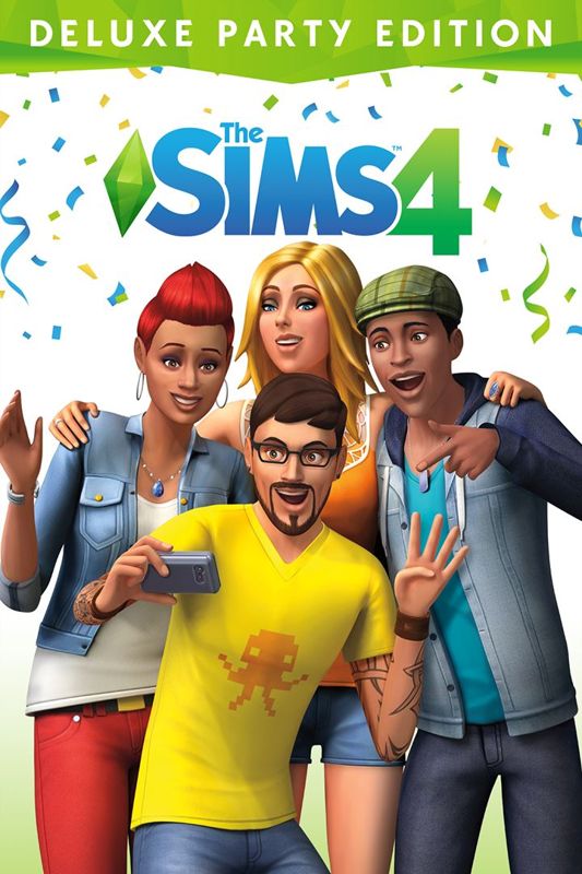 The Sims 4: Deluxe Edition fitgirl cover