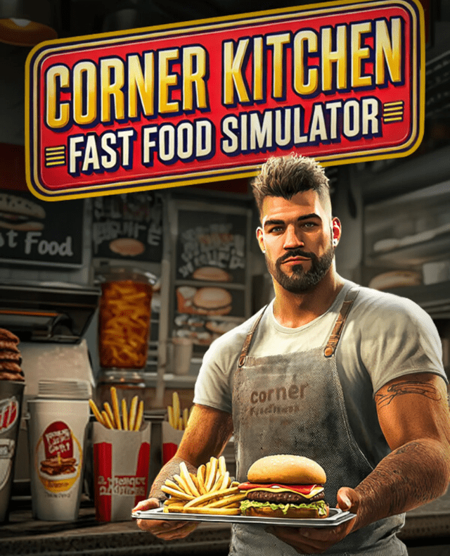 Corner Kitchen Fast Food Simulator fitgirl cover