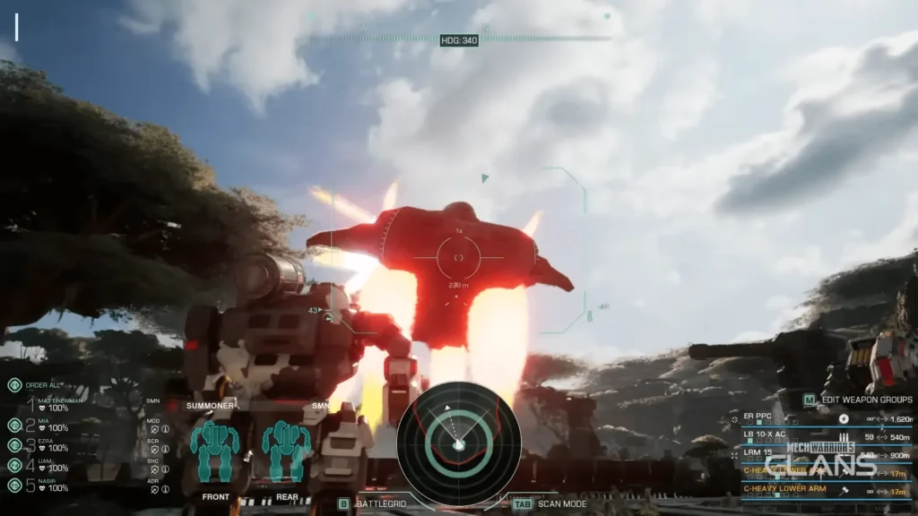 MechWarrior 5: Clans fitgirl gameplay