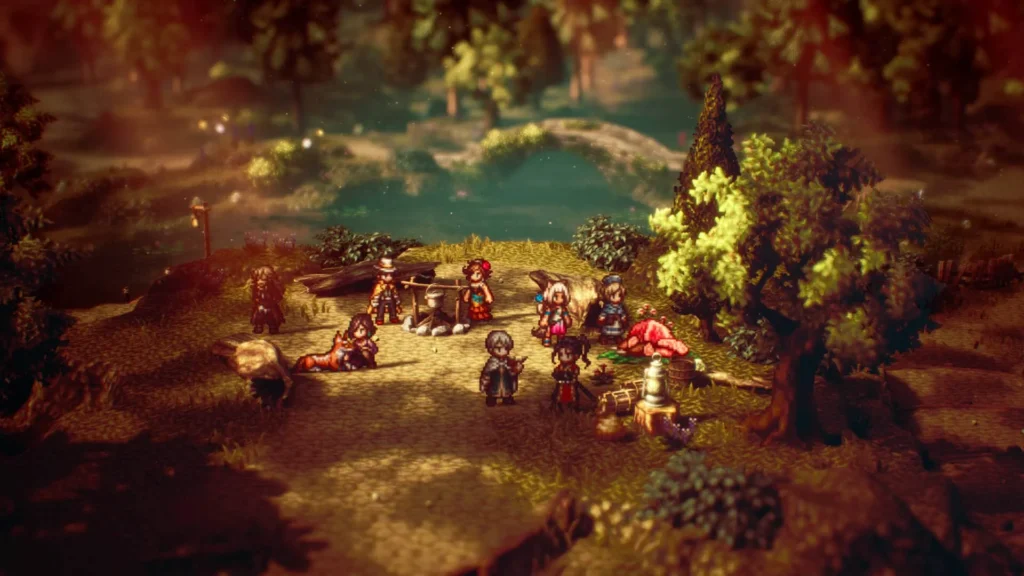 Octopath Traveler II fitgirl compressed game play