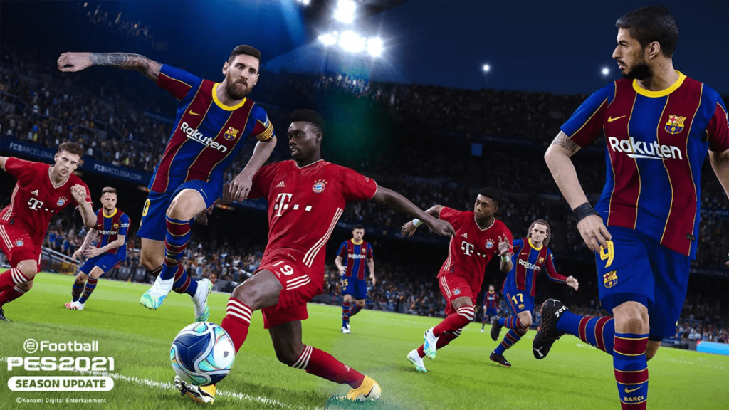 EFootball PES 2021 fitgirl compressed game play