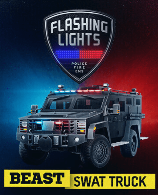 Flashing Lights: Beast Swat Truck DLC fitgirl compressed cover