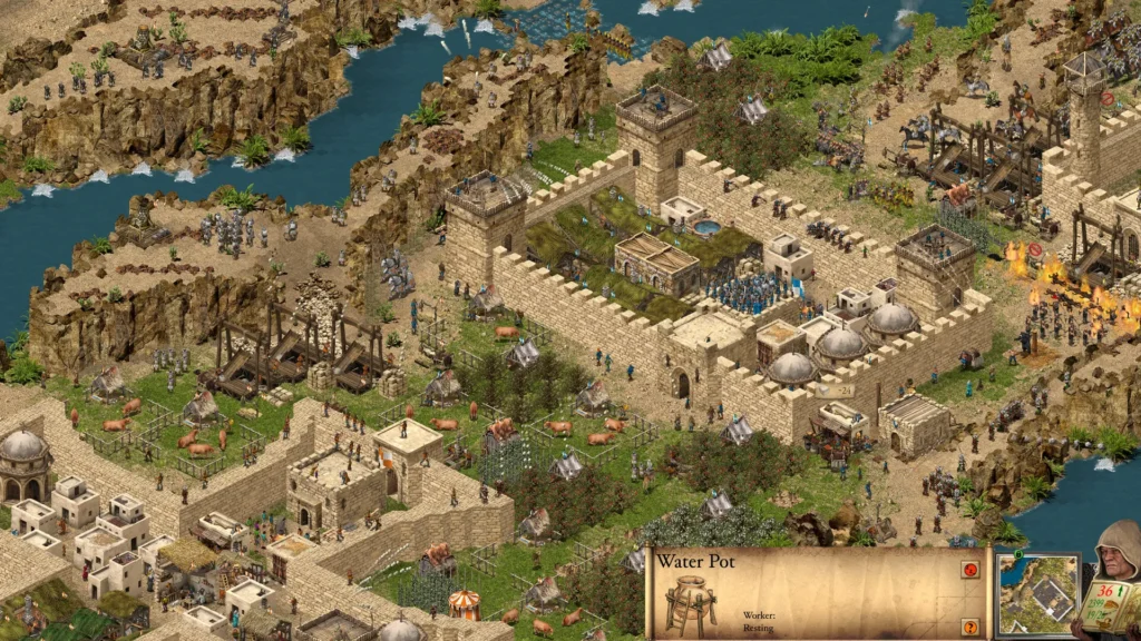 Stronghold Crusader fitgirl gameplay