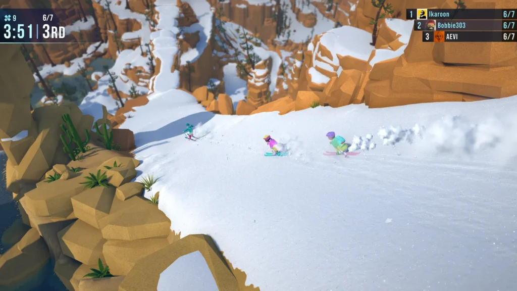 Lonely Mountains: Snow Riders fitgirl compressed game play